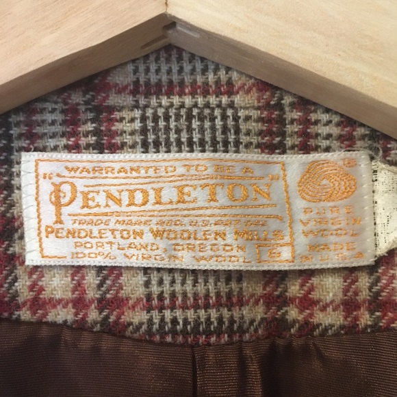 Vintage Pendleton Blazer 100% Wool - Picture 2 of 3